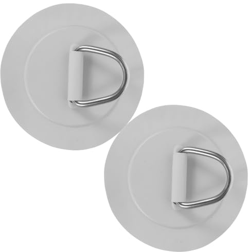 Toyvian 2piezas Accesorios para Inflable Adhesivo De Anilla d y Compacto para Portaequipajes y Remolques