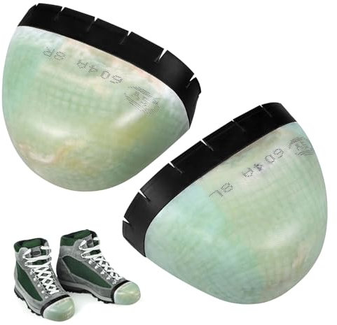 PRETYZOOM Zehenschutzkappen Für Arbeitsschuhe Zehenschutz Für Erwachsene Schuhschutzkappen Zehenschutzkappen Für Sicherheitsschuhe Für Schuhe Zeheneinlagen Für Stiefel Schuhkappen Für