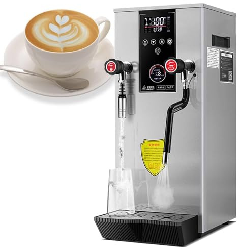 Montalatte, vapore commerciale, macchina automatica per schiuma di caffè con grande capacità per caffè e latte