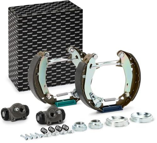 RIDEX 3859B0231 Kit de freins à tambour Arrière avec accessoires avec cylindre de roue Compatible avec PEUGEOT 205 II 3/5 portes