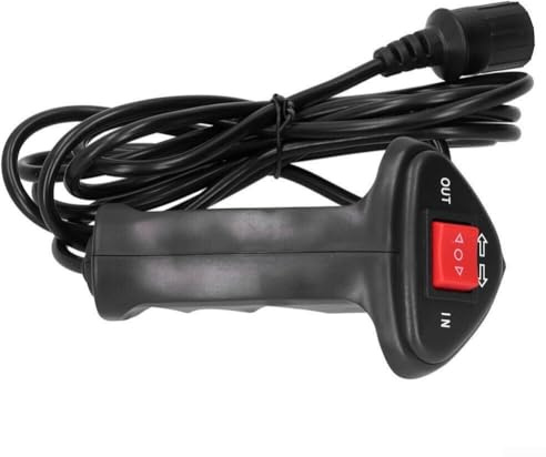Télécommande de treuil électrique avec câble de 2,8 m pour véhicules tout-terrain, boîtier de commande à trois broches, accessoire de contrôle de treuil portable