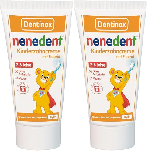 NENEDENT Kinderzahncreme m.F 50 ml (Packung mit 2)