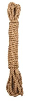 Spago Per Decorazioni Corda di iuta da 1/3/4/5/10 mm, nastro spago fai te, canapa, artigianato, cucito, lavori manuali, decorazione for la casa(10mm 10M)