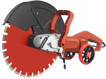 Machine À Rainurer Un Seul Orifice De 3,2 KW For Béton, Refroidie L'eau, Portable Et Sans Poussière, For La Découpe Fils Rainures Murales Haute Puissance Construction robuste