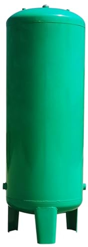 Grön vertikal trycktank, emaljerad 50, 80, 100 och 120 gallon, lämplig för vattenpumpar, grunt brunnssystem (500 l/132 gallon)