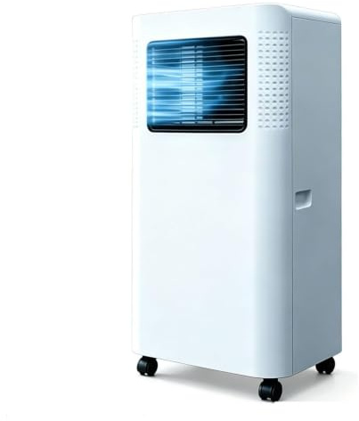DHMYYXGS Clim Mobile 18000 Btu Refroidissement Chauffage 7000BTU | Déshumidification Ventilation, Débit Air élevé, Structure Robuste Adapté Salon Grande Pièce Domestique