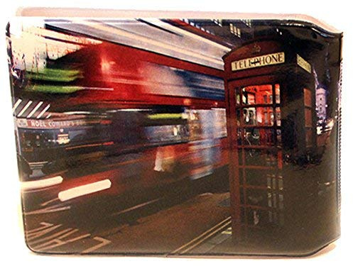 Billetera delgada para teléfono de autobús, tarjeta de crédito, billetes de viaje, para tarjetas de identificación de negocios de ostras, multicolor, 1x Wallet, Delgado