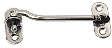 Yacht Steel Edelstahl Sturmhaken 51mm mit Beschlag