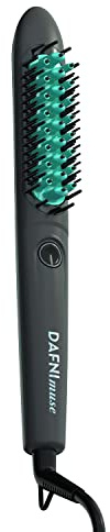 DAFNI X Conair Muse, Smoothing & Styling Hot Brush. Create endless styles from straight to smooth to curly, with or without volume. Best suited for short to mid-length hair