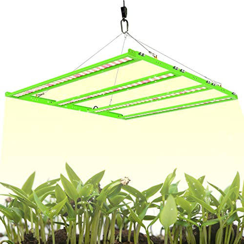 BAR2400 LED Grow Light, 200 Watt Full Spectrum Led Grow Lights for Indoor Plants, 4 Bars with 336pcs Diodes LM281B Daisy Chain 8X16ft Coverage for Hydroponics Greenhouse Veg Bloom Flower