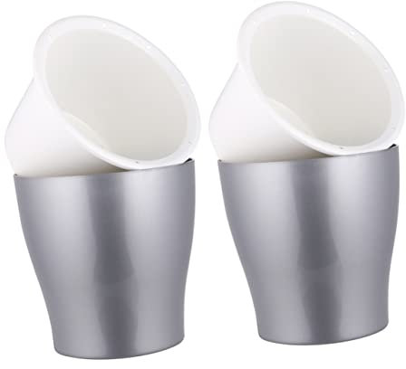 KONTONTY 2er-Pack Große Selbstbewässernde Blumentöpfe Aus Kunststoff Blumentöpfe Drainage Für