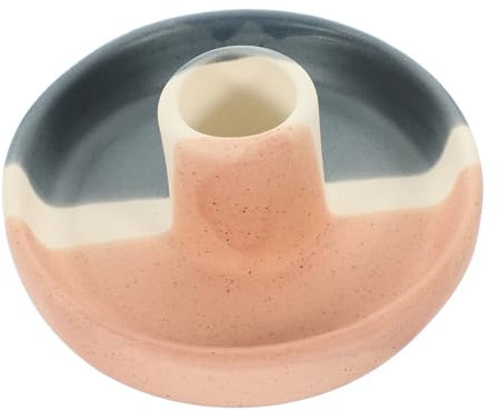 HOMOCONO Incense Sticks Holder for Modern Home Ceramic Candle Stand Aromatherapy Decor Desktop Fragrance Holder