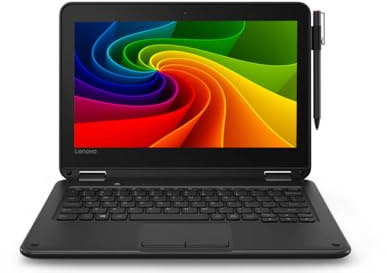 Lenovo Business Laptop Notebook 300e G1 2-in-1 Celeron N3450 4GB 128GB SSD 1366x768 Touchscreen Windows 11 (Generalüberholt)