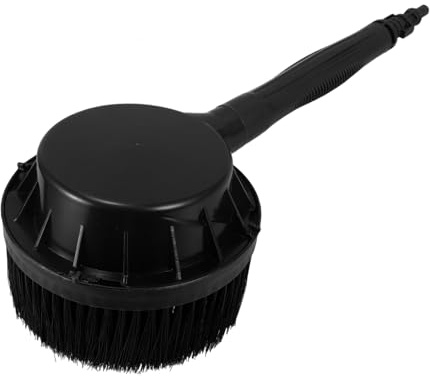 Genérico Cepillo para Lavadora Presión de Coche Accesorio Resistente para Limpieza de Llantas Cepillo de Rueda Compatible para Mantenimiento Automotriz