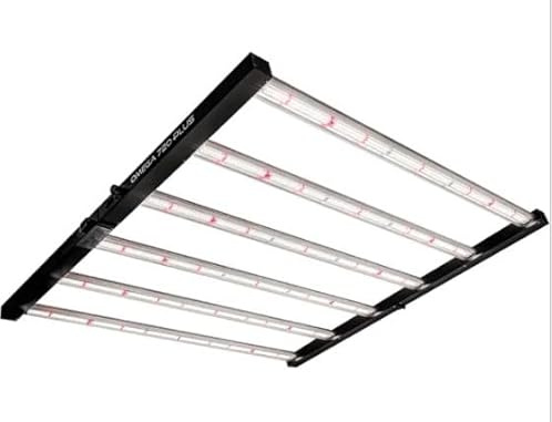 Omega Black 720W Plus LED Grow Light with Built in Ballast – Full Spectrum High-Performance Indoor Grow Lamp Hydroponic & Soil Growing for All Plant Stages – Energy Efficient