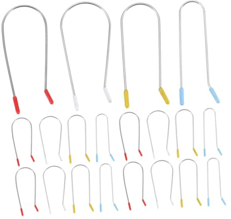 BAZEITFLOW 32 Stück Teiliges Elektrische Heißwickler Clips für Haare Hitzebeständige Haarroller Klammern Schützende Curling Pins Vielseitig für Kurze und Lange Haare Schnelle Erwärmung