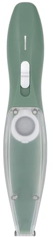 Riuulity Elektrischer Tierhaarschneider, Edelstahlschneider mit Geräuscharmem Design für eine Ruhige Fellpflege (GREEN)