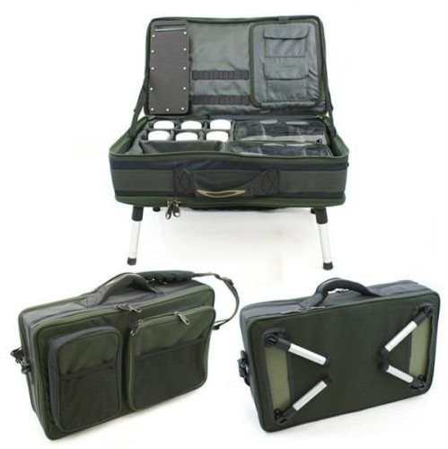 Carp-Corner Neu Ultimate Angelkasten Karpfen Angelzubehör mit Bivvy Table