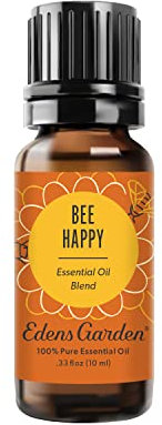 Edens Garden Bee Happy 100% Pure Essential Oil Blend 10 ml (.33 fl oz)