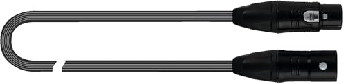 QUIK LOK - JUST MF20 ausgewogenes Mikrofonkabel 20 m mit XLR-Steckern männlich und weiblich