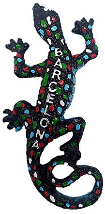 3D Mosaik Gecko Barcelona Spanien Kühlschrankmagnet Reise Souvenir Geschenk Zuhause Küche Kühlschrank Dekoration Magnet Sticker Craft Collection