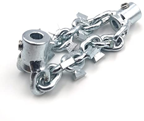 LEADFEN con cortador de limpieza de drenaje con punta de carburo DN65 mm aldaba de limpieza de tuberías 6 mm eje flexible removedor de obstrucciones de alcantarillado