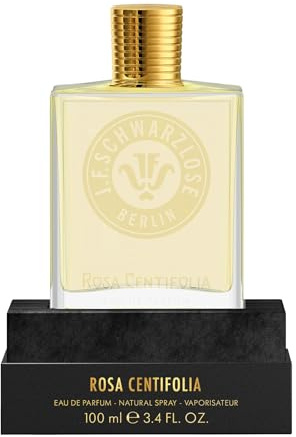 Schwarzlose Rosa Centifolia - Perfume unisex EDP en aerosol, perfume de larga duración y cautivador con geranio, jazmín y vetiver, spray corporal con aroma floral y amaderado, 3.4 onzas