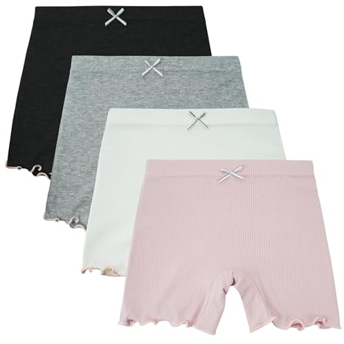 Happy Cherry Short sous Robe Fille 0-12 Ans Boxer Culotte Sécurité pour Filles Shorts de Sport Cyclisme en Coton pour Fille 6 Ans