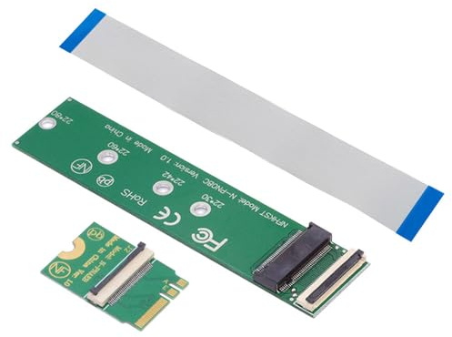 Xiwai 2230 NGFF M.2 Key-M auf Key A+E Adapterkarten-Verlängerungskabel für Laptop-Mainboard SSD 2280 Extender
