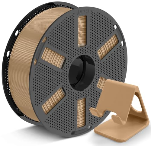 JAYO PLA Holz Filament 1.75mm 1.1KG, zuverlässig für Einsteiger