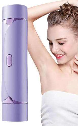 Elektrisk bikini trimmer, bikinitrimmer - trådlös dubbel hårtrimning | ansiktshår överskott för läpphakans underarmar ben, personlig hårstylare