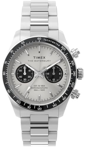 Timex Montre Chronographe Quartz pour Hommes Waterbury Heritage