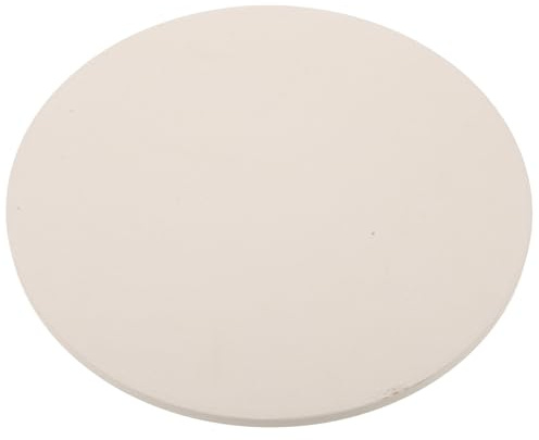 VILLCASE Teglia Per Pizza e Pane Rotonda 280x10mm in Cordierite, Pietra Da Forno Antiaderente Per Uso Domestico e Professionale, Per Forno Cucina e Preparazione Pizza Fatta in Casa