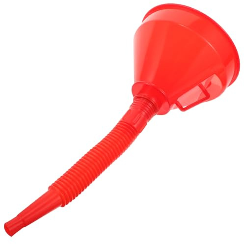 UPKOCH Entonnoir Long Col Plastique avec Tuyau et Filtre Entonnoir Carburant pour Voitures Motos et Bateaux et Facile à Nettoyer Outil de Vidange Multifonctionnel