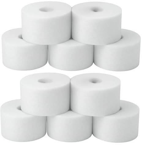 varivendo 10 Rollen Glasfaser Fugenstreifen 50 mm x 25 m, ungelocht – Fugendeckstreifen für Trockenbau und Gipskartonplatten, Fugenband für rissfreie Fugen