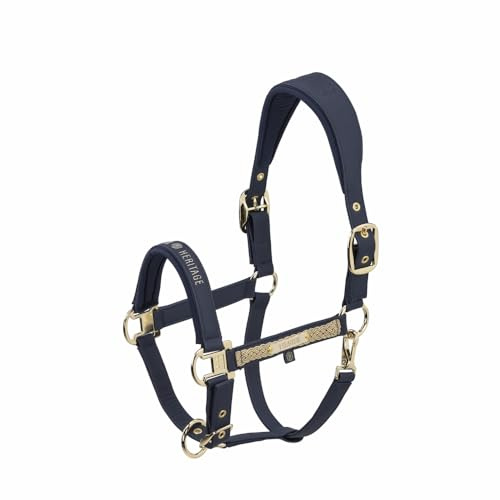 Eskadron Halfter Faux Leather Double PIN Navy Heritage HW 25/26, Größe:V