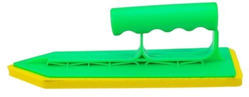 Homoyoyo Tile Grout Tool with Sponge and Plastic Handle for Uniform Grout Application, Multifunction Efficiency, for Tile Installation and Bathroom Installations, Sturdy and Easy to Use