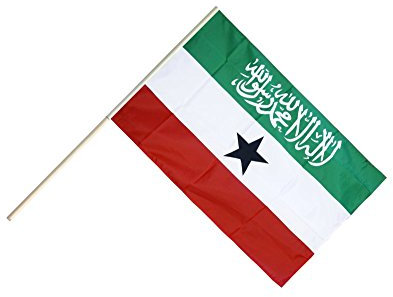 Flaggenfritze® Große Stockflagge Schwenkflagge Somaliland - 60 x 90 cm