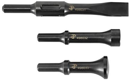 Astro Pneumatic Tool 49803 Meißel- und Hammer-Bit-Set, 3-teilig, Schaft 498