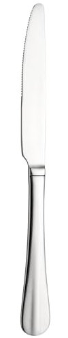Grunwerg Baguette Cuchillos de Mesa, Acero Inoxidable 18/0, Juego de 12