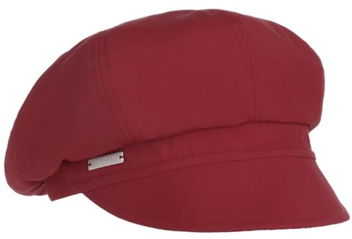 Seeberger Rainy Day Ballonmütze Damencap Newsboy-Mütze Baker-Boy-Mütze Regencap Damen - Wintercap Sommercap mit Schirm, Futter Herbst Sommer Frühjahr Winter Frühling-Sommer