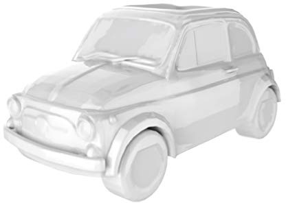 Guantera y humidificador para radiadores, modelo FIAT 500 - hecho de cerámica 100% made in Italy