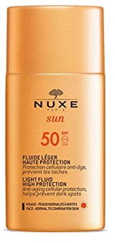 Nuxe Sun Fluide Léger Haute Protection Spf50 50 Ml