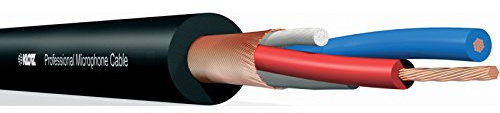 Klotz microphone cable 50m black 2x 0,22mm