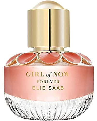Elie Saab Girl of Now Forever 30 ml – Eau de Parfum da Donna – Fragranza Floreale Fruttata – Note Frizzanti di Lampone, Limone, Rosa, Fiore d'Ormond e Patchouli – Flacone in Vetro Trasparente