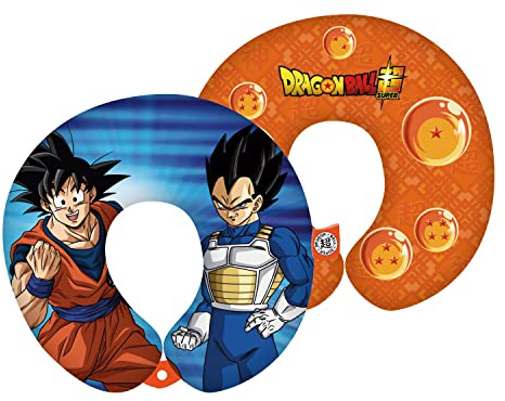 ARDITEX DB15219 Cojín para el Cuello de 28x28x6cm de TOEY-Animation-Dragon Ball