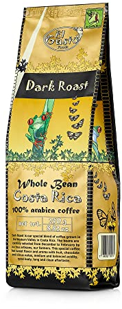 Caffè macinato. Caffè Gourmet. Caffè 100% Arabica. Caffè macinato naturale in contenitore da 500 grammi (2x250). Caffè macinato tostato scuro. Specialità di caffè macinato. Origine Costarica.