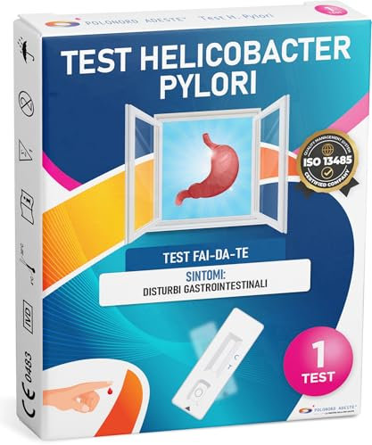 TEST HELICOBACTER PYLORI Adeste - Rapido fai da te per lo screening delle infezioni allo stomaco