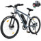 E Bike für Herren Damen, 26 Zoll E-Mountainbike Abnehmbarer 10.4Ah Akku,7-Gang Pro,3.5H Schnellladung,5 Fahrmodi, Elektrofahrrad Reichweite Max 100km,250W Motor Electric Fahrrad mit Schutzblech
