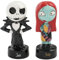 Ensemble salière et poivrière Jack Skellington et Sally sous licence officielle Disney pour cuisine et décoration d'intérieur, cadeau de pendaison de crémaillère, Halloween et décoration de Noël